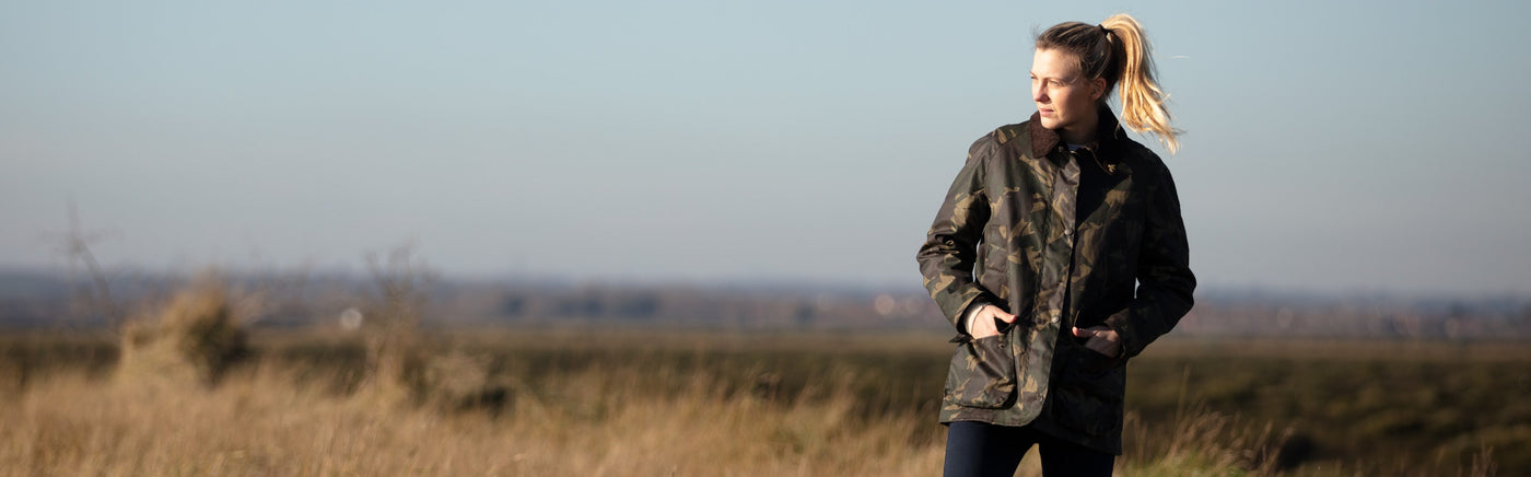 Ladies Wax Jacket | Womens wax walking jacketMade in England 