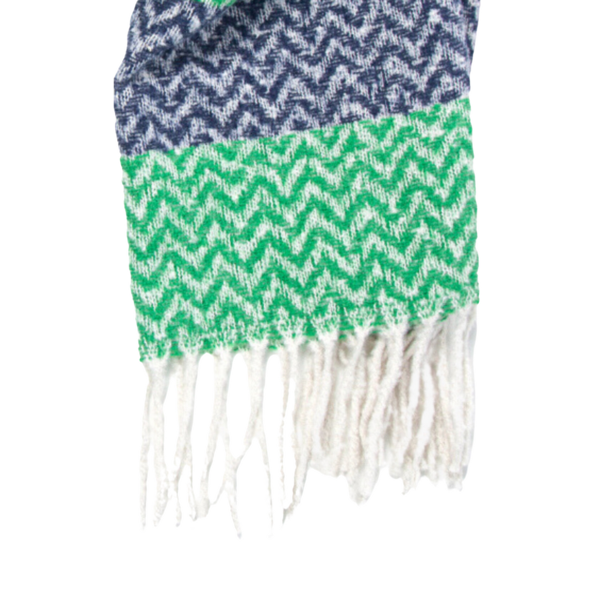 Heavyweight Scarf - Navy Green