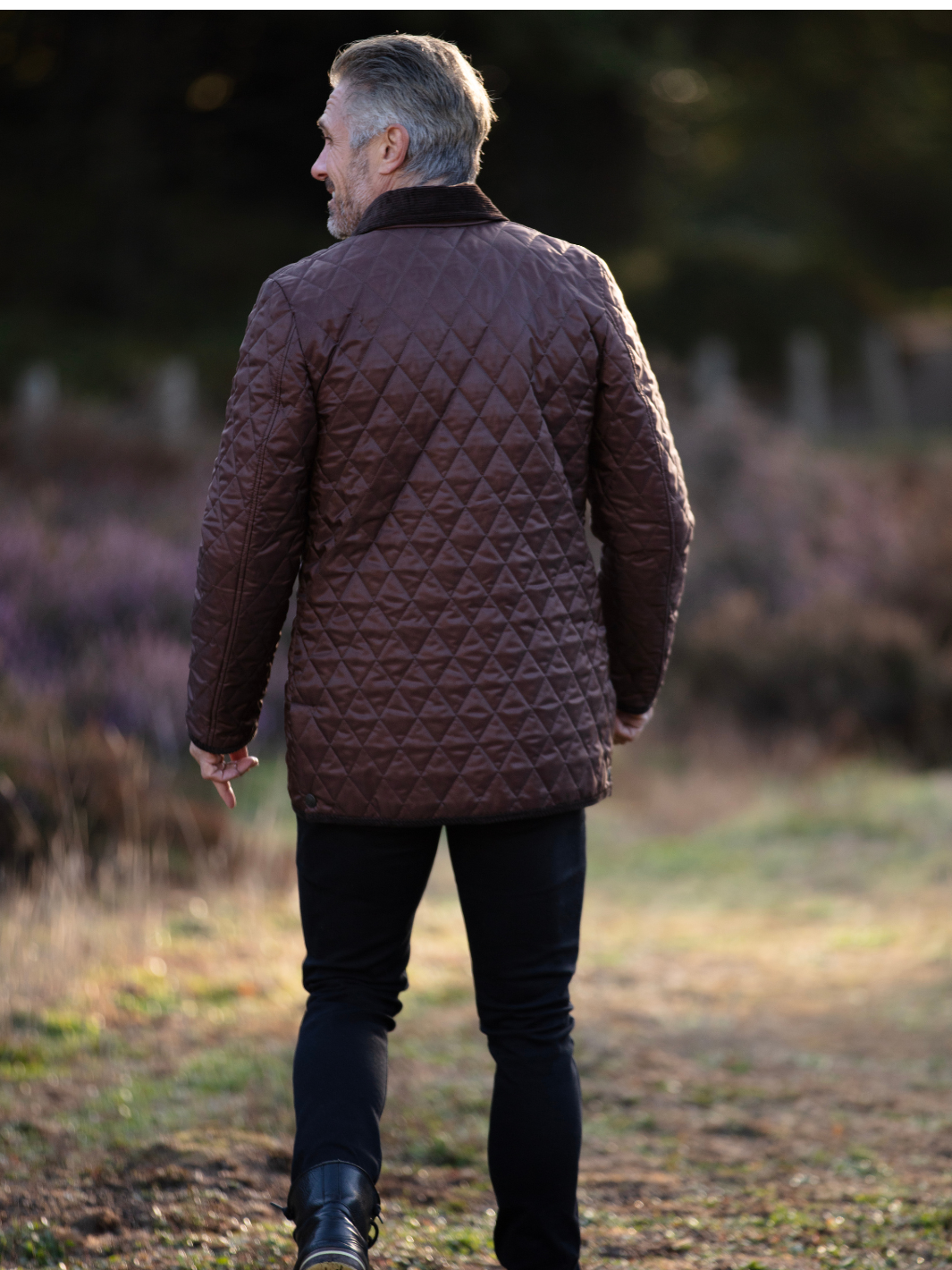 Unisex Paddock Quilt - Brown