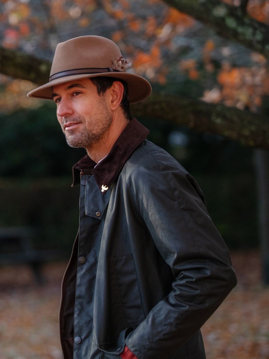 Landowner Wax Walking Jacket - Sage