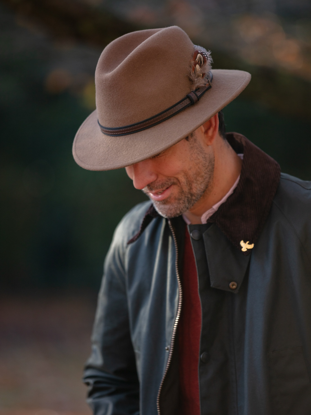 Fedora Wool Hat - Camel