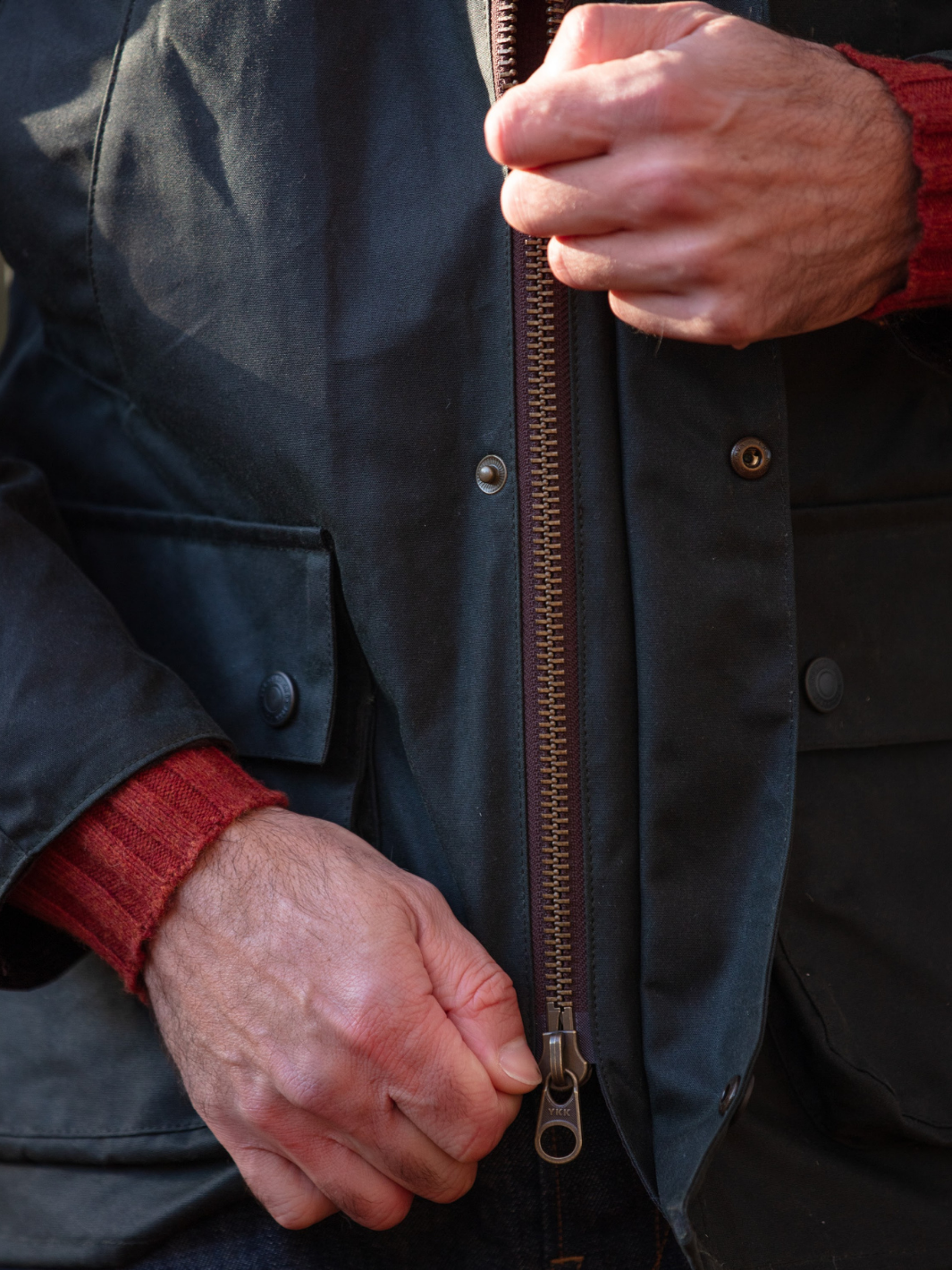Landowner Wax Walking Jacket - Sage