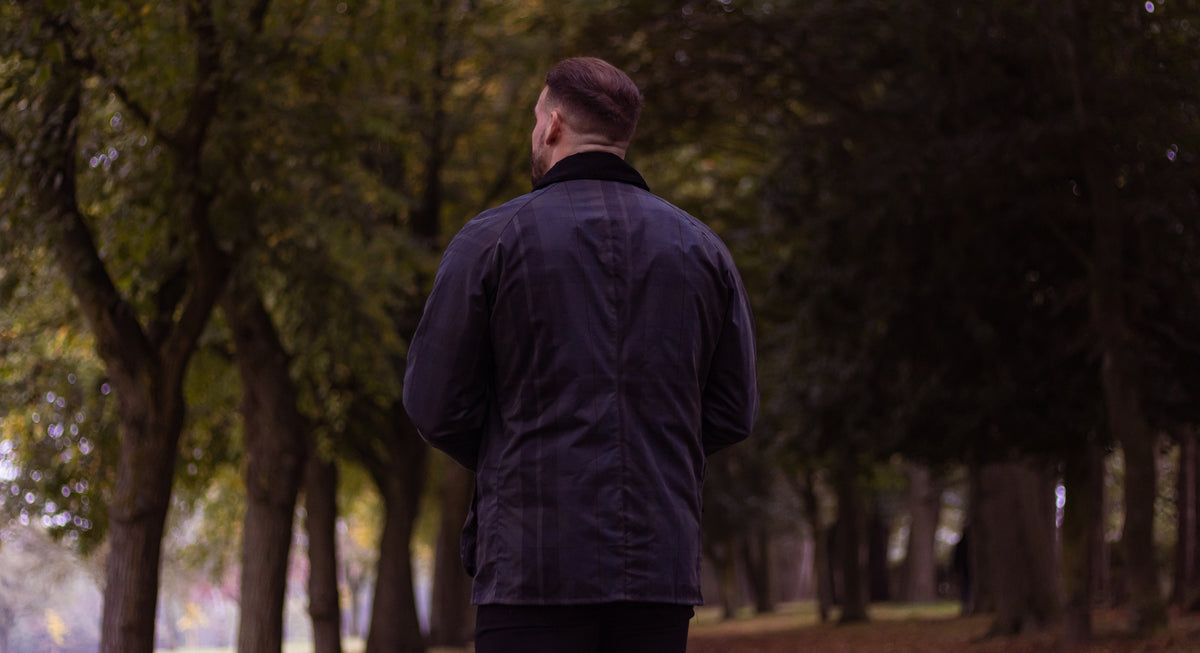 Landowner Wax Walking Jacket - Dundee Check - John Partridge & Co