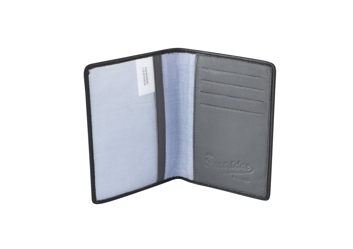 Travel Gift Sets - Sports Leather Black/Grey - John Partridge & Co