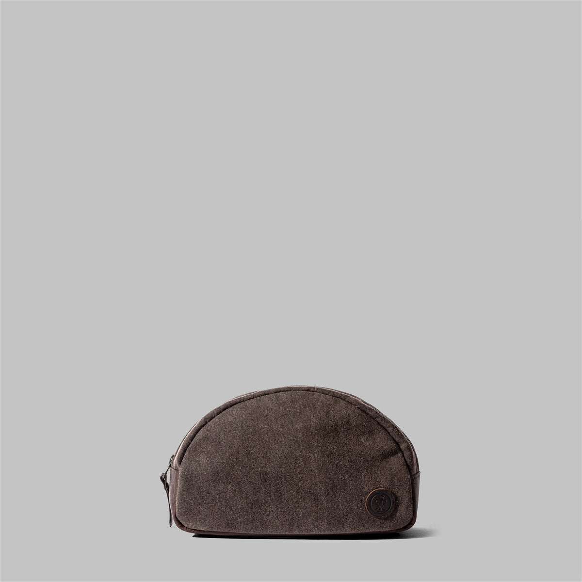 Asterley Brown Waxed Cotton Wash Bag - John Partridge & Co