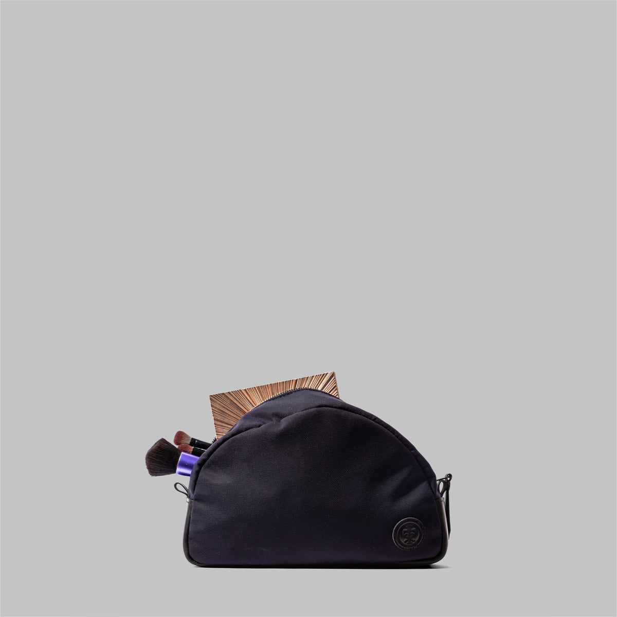 Asterley Brown Waxed Cotton Wash Bag - John Partridge & Co