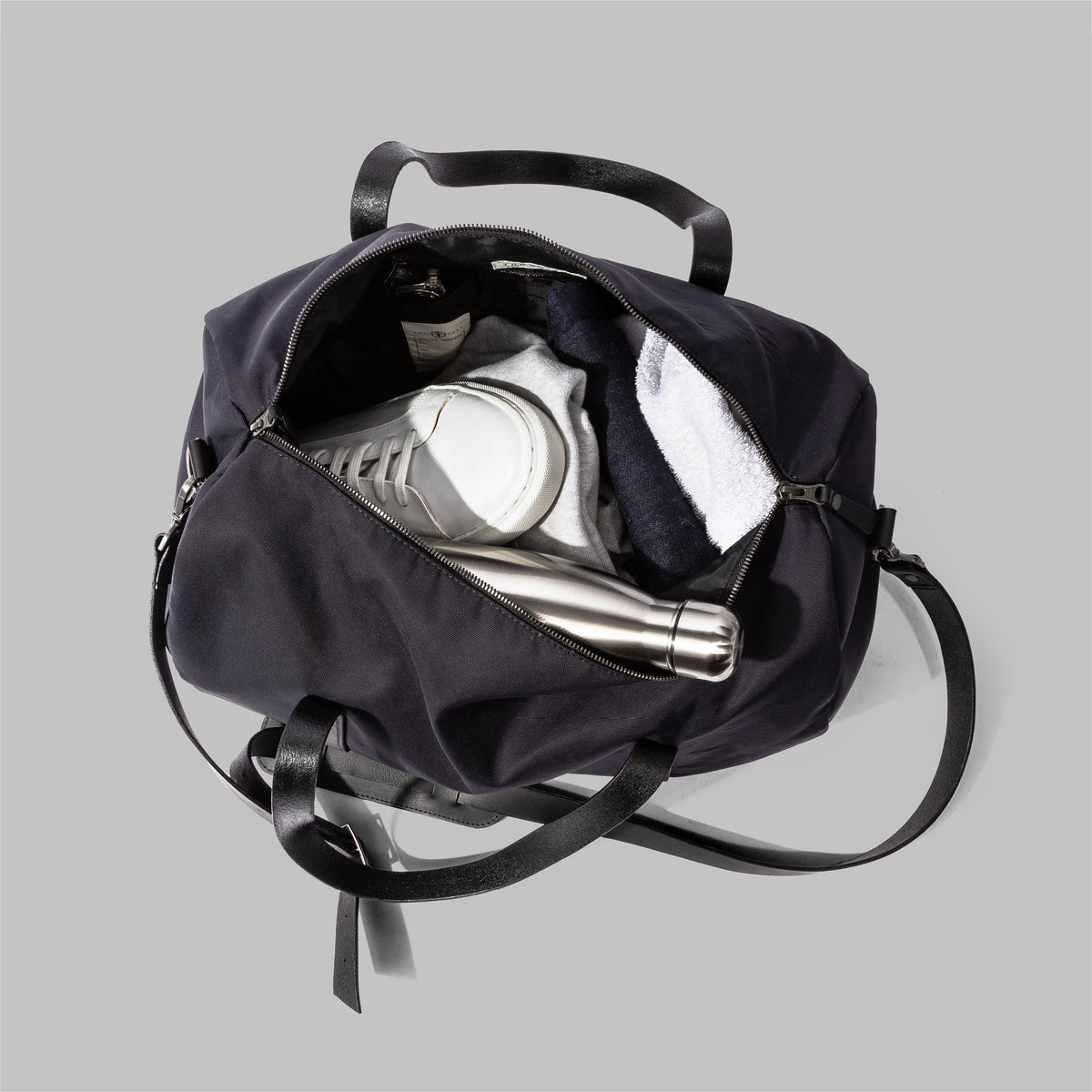 Bexley Navy Nylon Weekender - John Partridge & Co