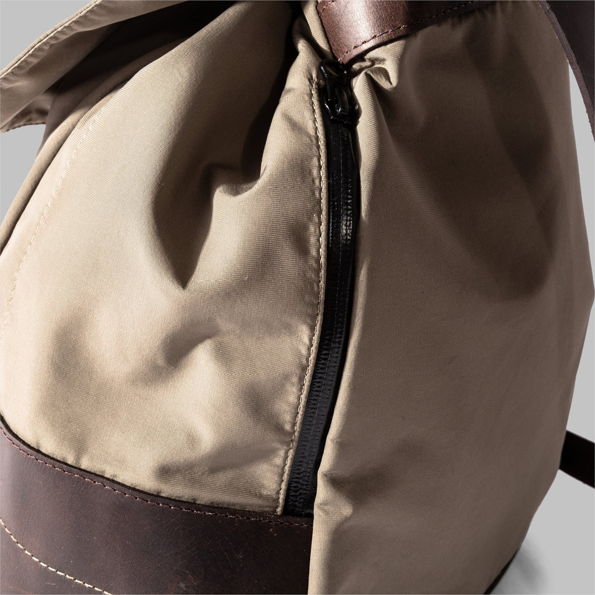 Weston Beige Nylon Rucksack - John Partridge & Co