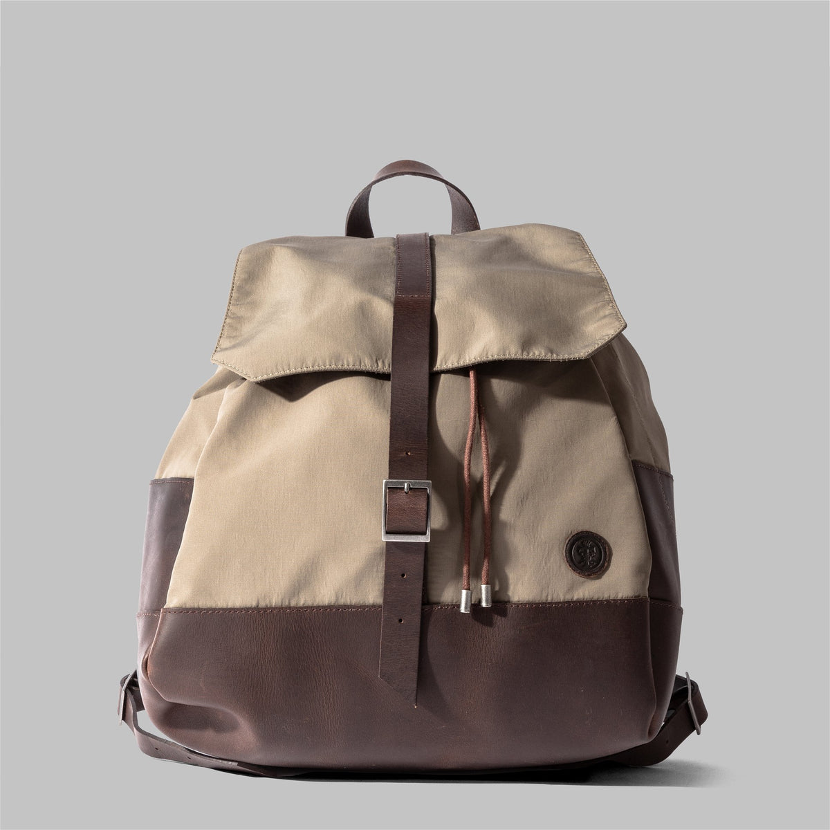 Weston Beige Nylon Rucksack - John Partridge & Co