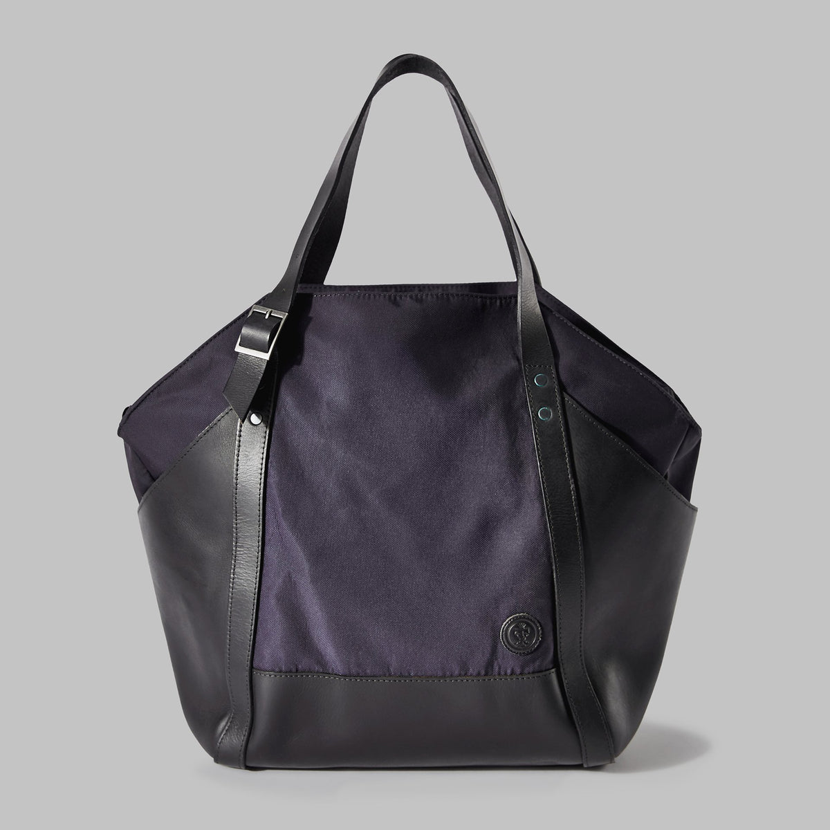 Amerton Navy Nylon Shoulder Bag - John Partridge & Co