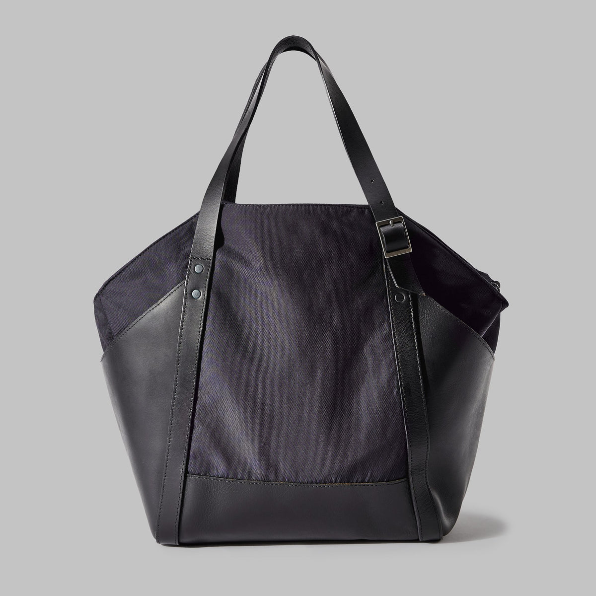 Amerton Navy Nylon Shoulder Bag - John Partridge & Co