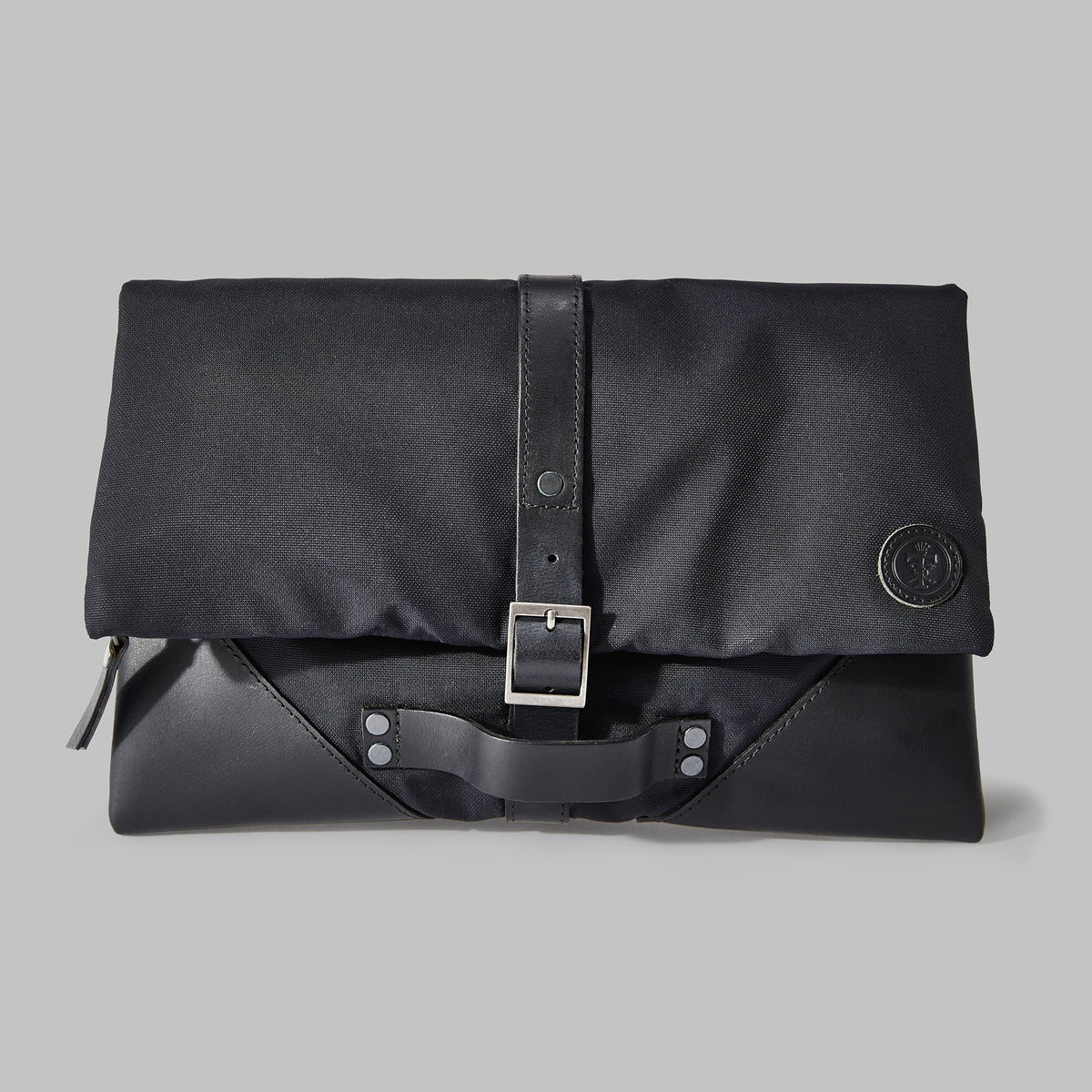 Anslow Navy Nylon Clutch - John Partridge & Co
