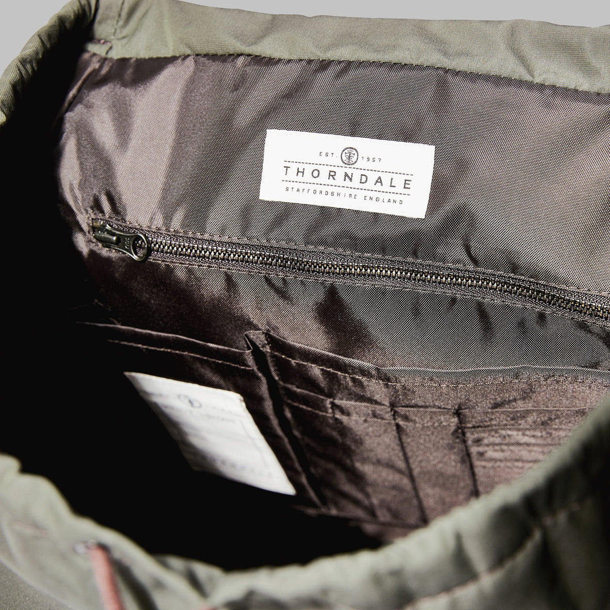 Kingsley Beige Nylon Rucksack - John Partridge & Co