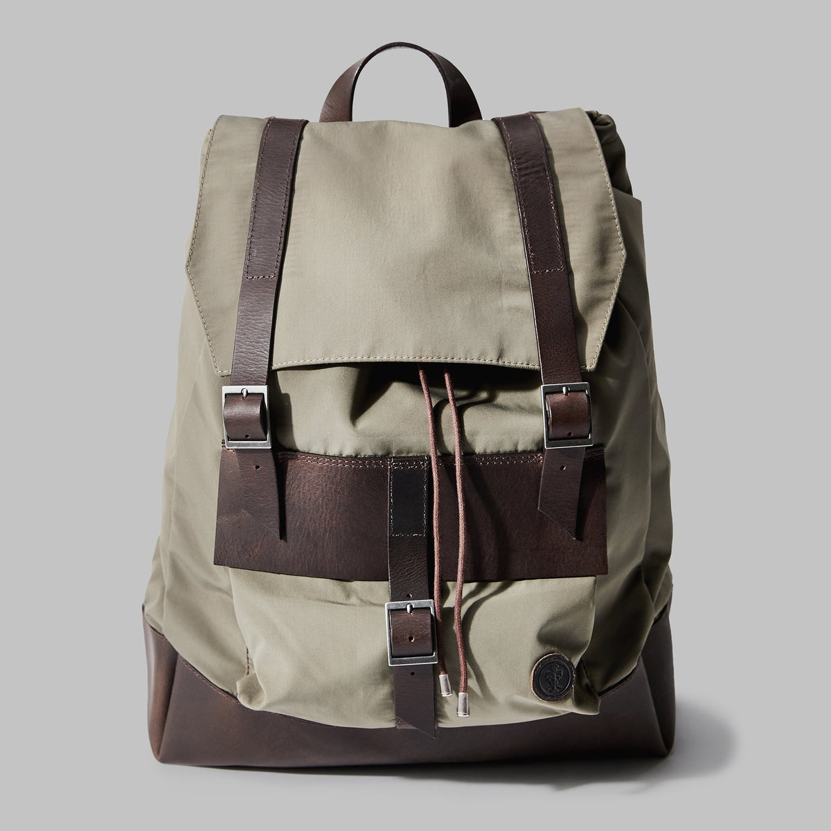 Kingsley Beige Nylon Rucksack - John Partridge & Co