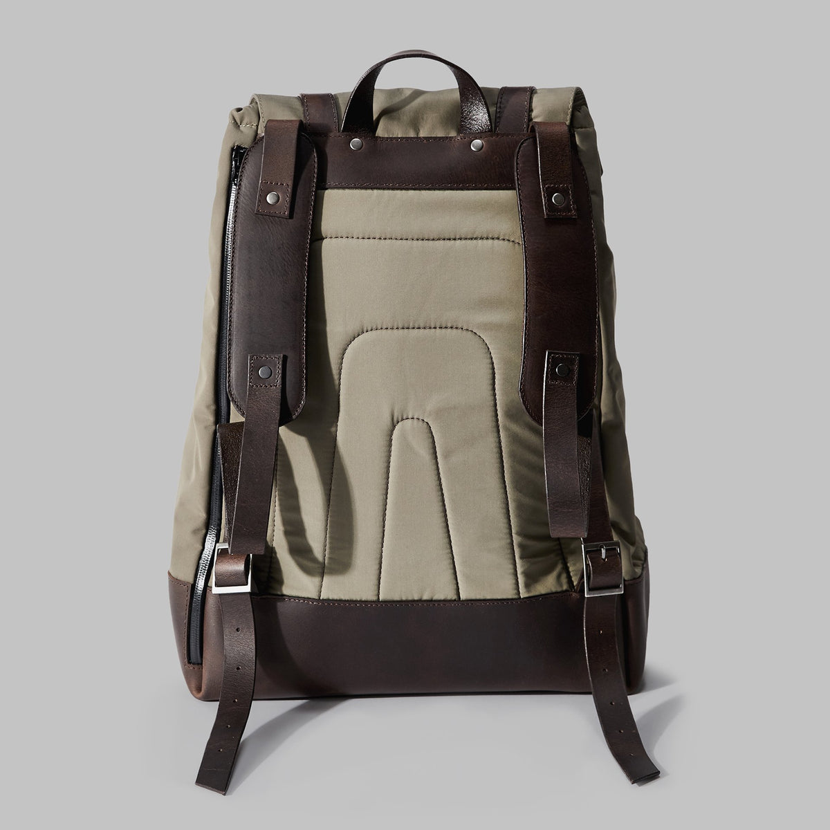 Kingsley Beige Nylon Rucksack - John Partridge & Co