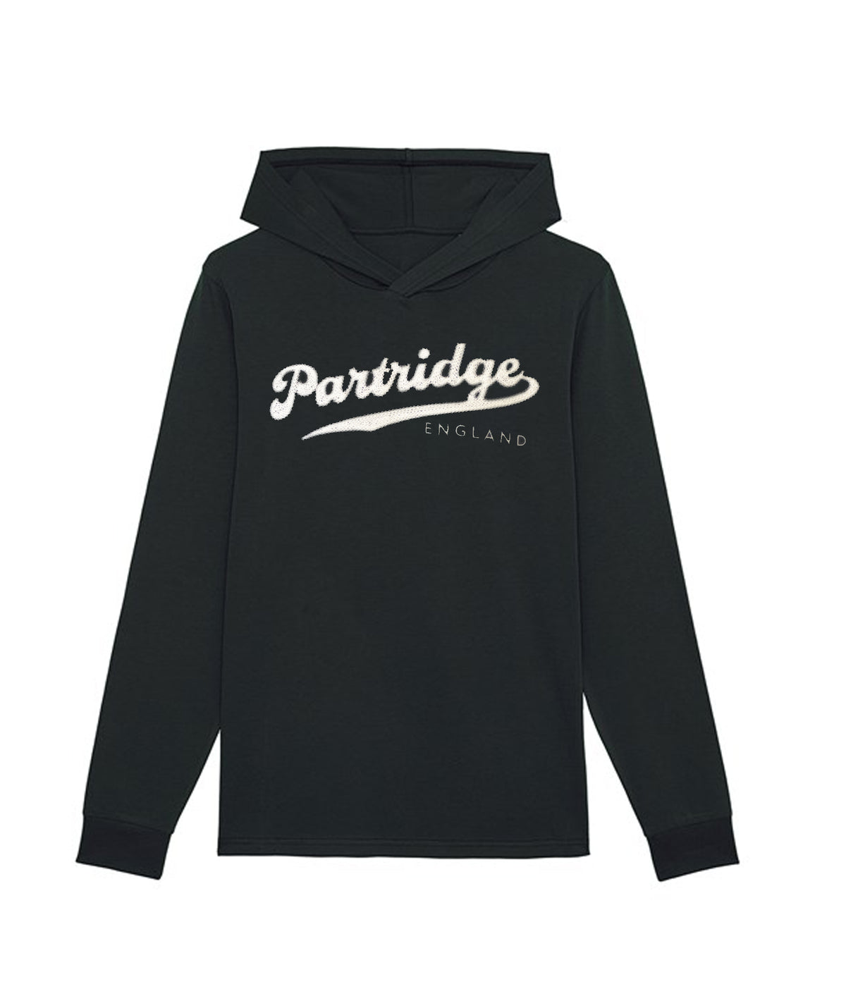 Hooded Sweatshirt - Black - John Partridge & Co