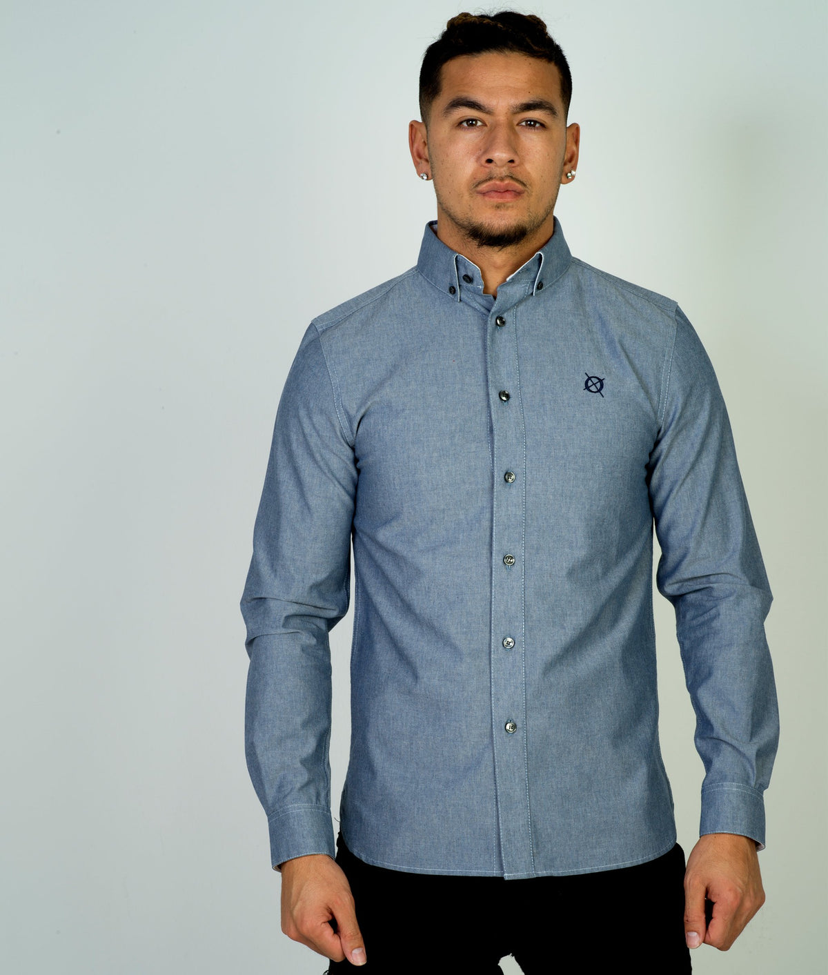 Bridge Shirt - Light Blue Chambray | By Cro'Jack - John Partridge & Co