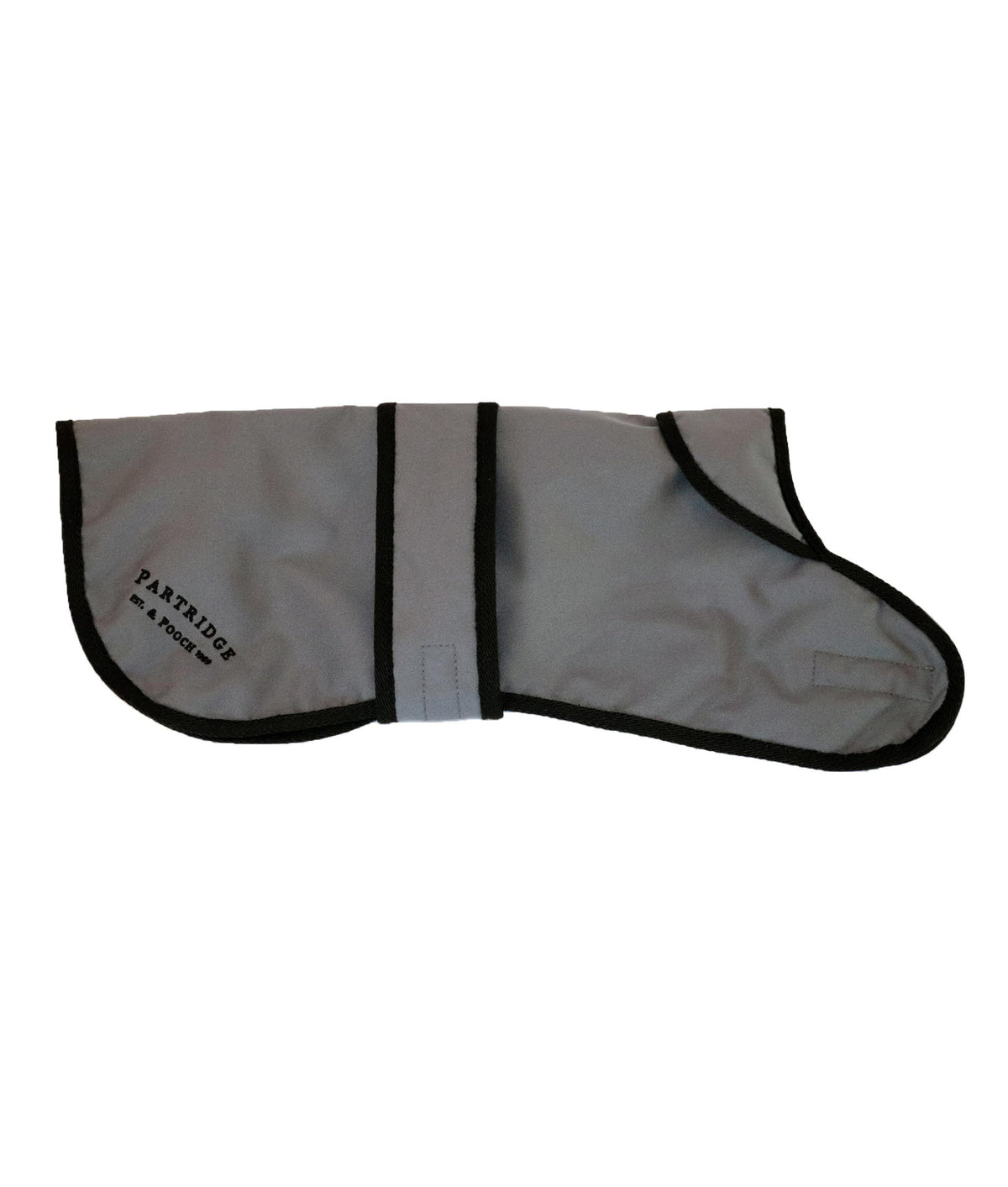 Dog Coat - Grey Nylon - John Partridge & Co