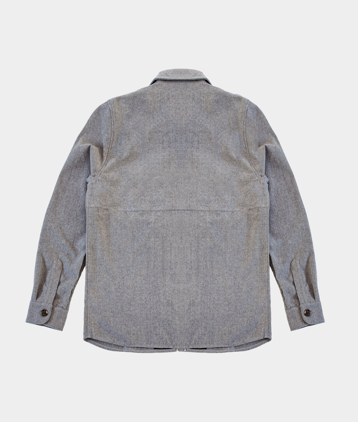 Hank Zip Shacket - Grey | By Cro'Jack - John Partridge & Co