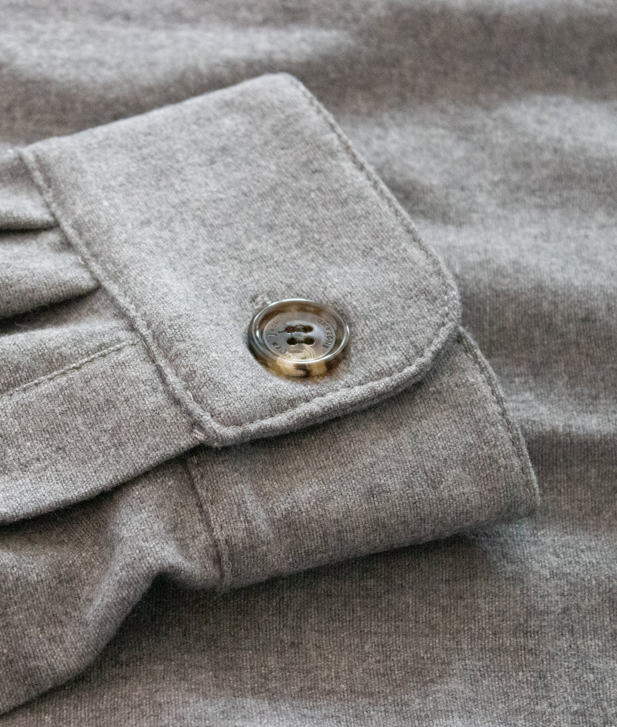 Hank Zip Shacket - Grey | By Cro'Jack - John Partridge & Co
