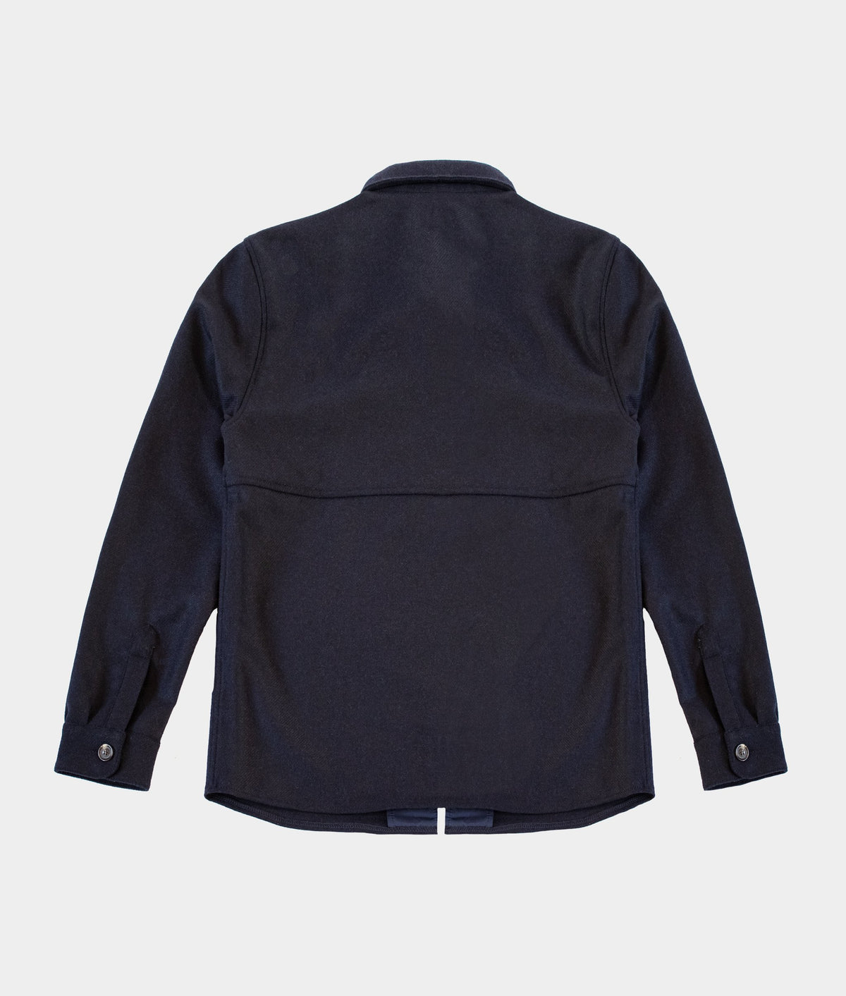 Hank Zip Shacket - Navy | By Cro'Jack - John Partridge & Co