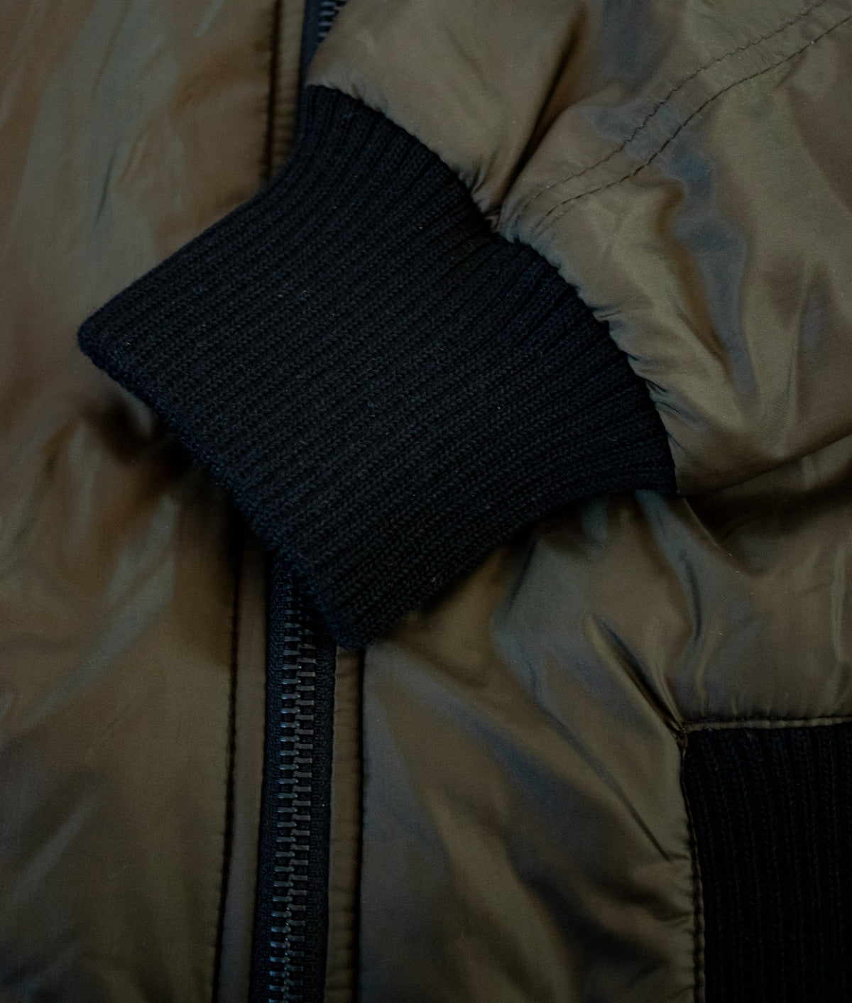Fin Flight Bomber - Olive | By Cro'Jack - John Partridge & Co