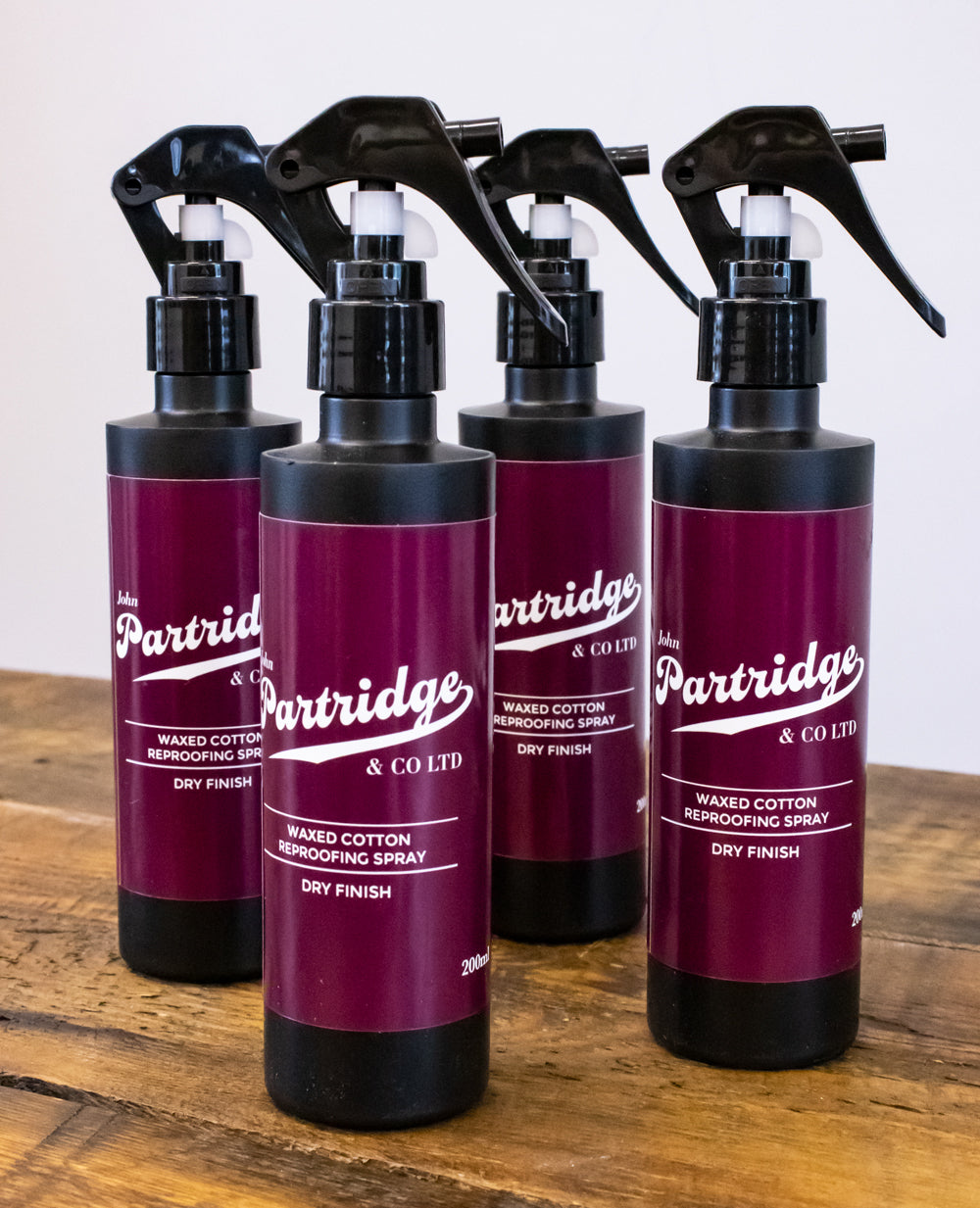 Waxed Cotton Reproofing Spray - Dry Finish - John Partridge & Co
