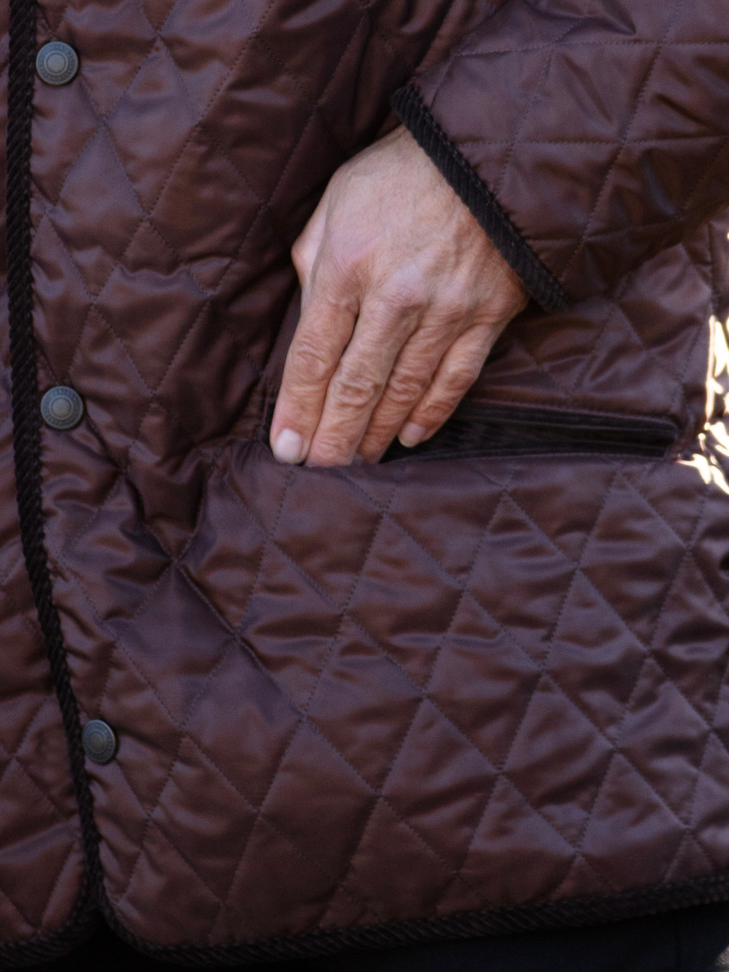 Unisex Paddock Quilt - Brown
