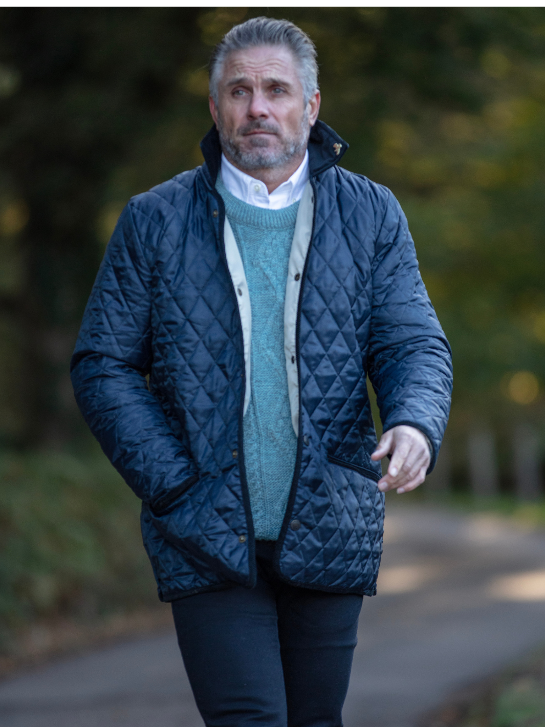 Unisex Paddock Quilt - Oxford Navy