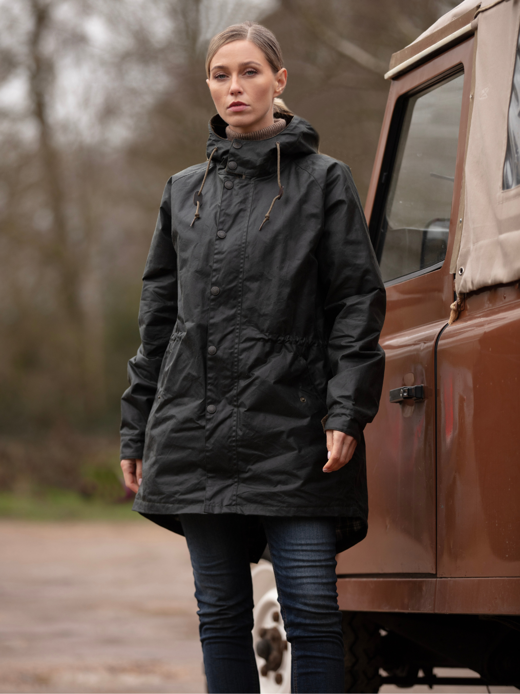 Unisex Hooded Parka - Sage