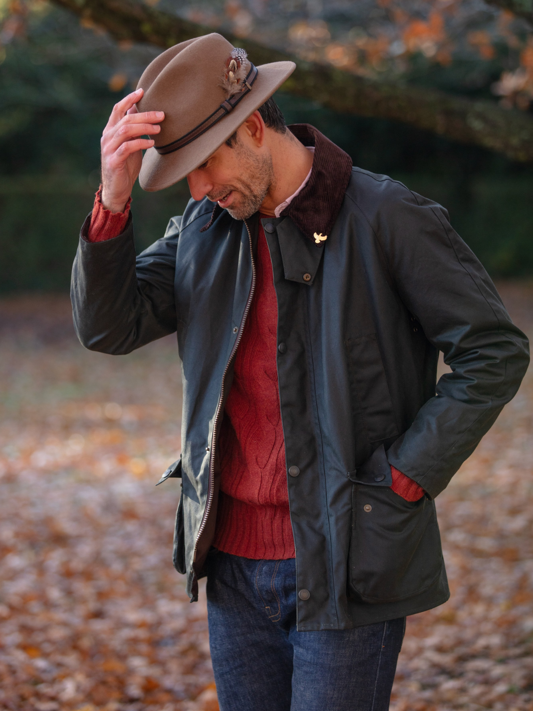 Landowner Wax Walking Jacket - Sage
