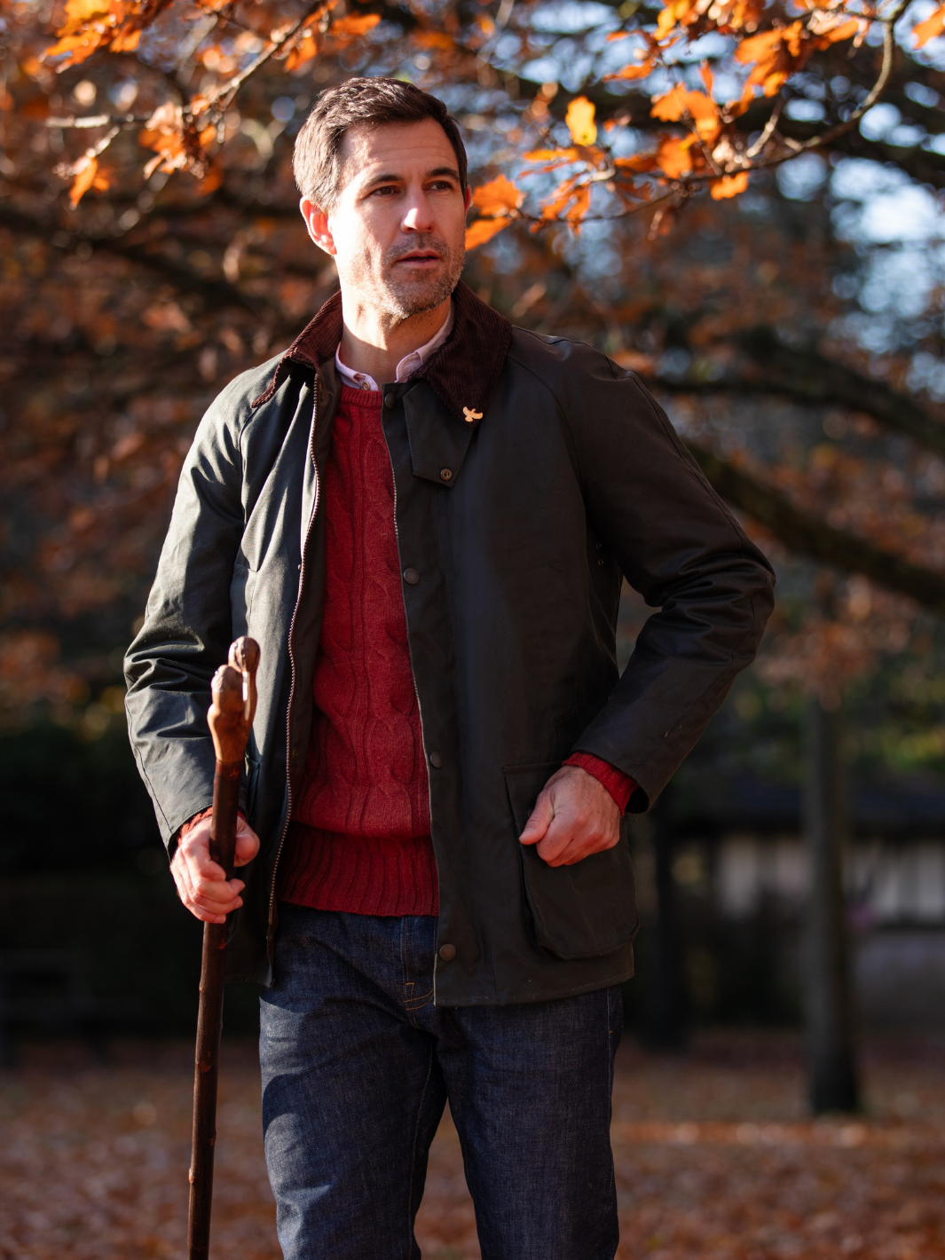 Landowner Wax Walking Jacket - Sage