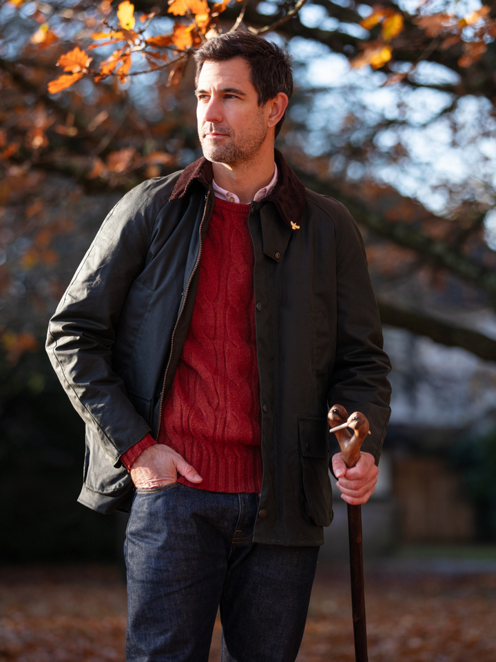 Landowner Jacket Sage | Mens Wax Jackets | John Partridge & Co Landowner Jacket Sage | Mens Wax Jackets | John Partridge & Co