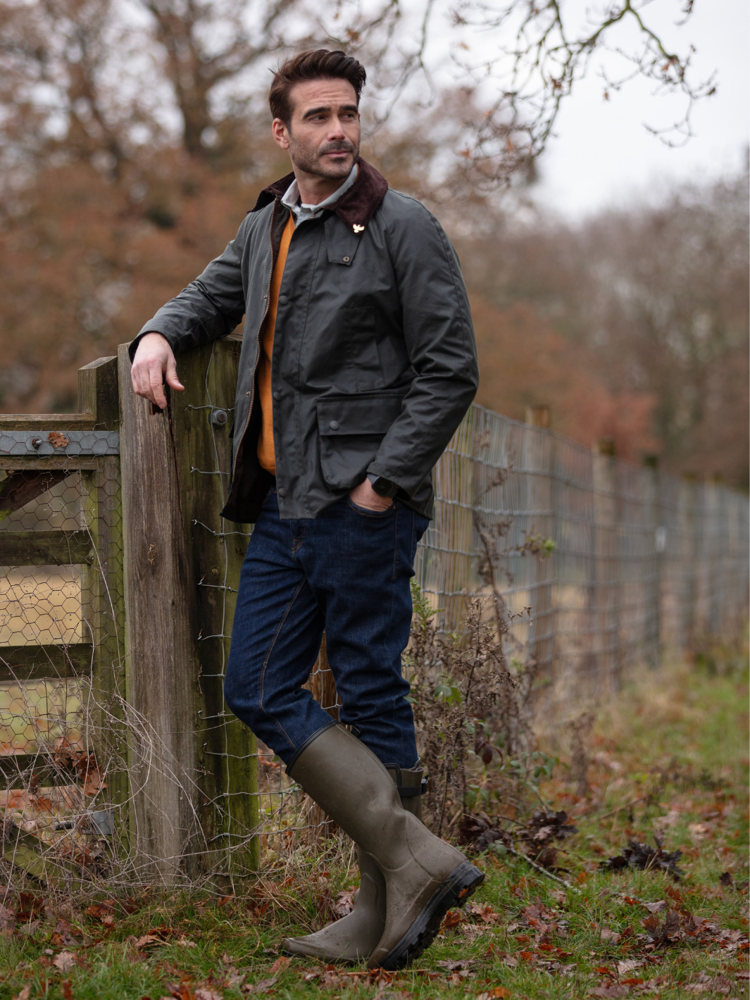Landowner Wax Walking Jacket - Sage