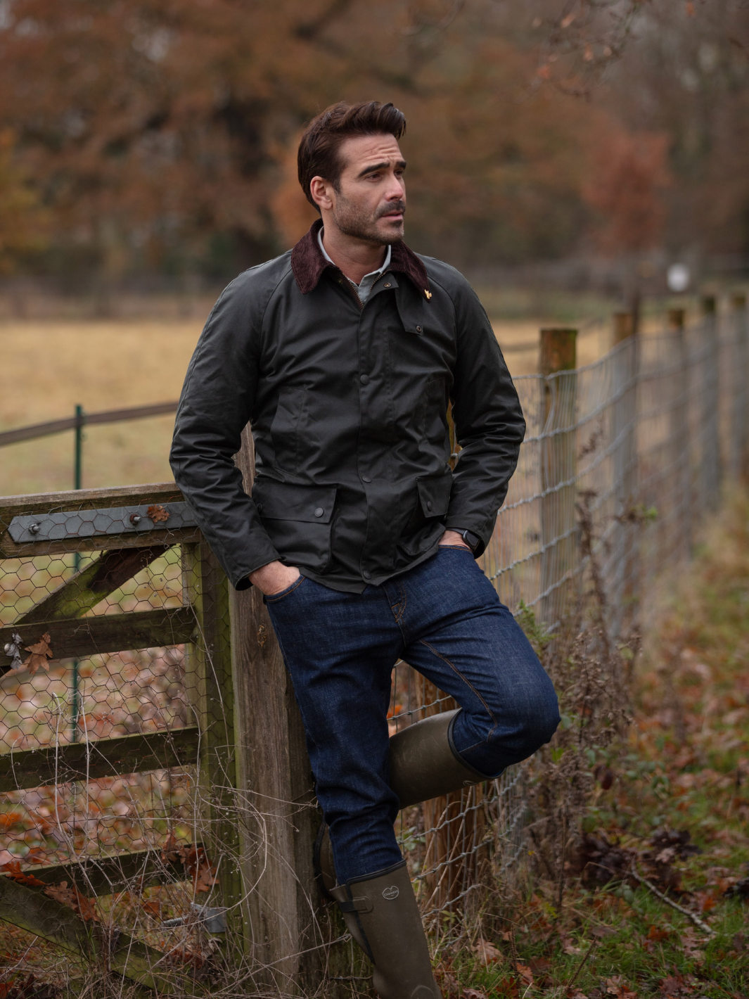 Landowner Wax Walking Jacket - Sage