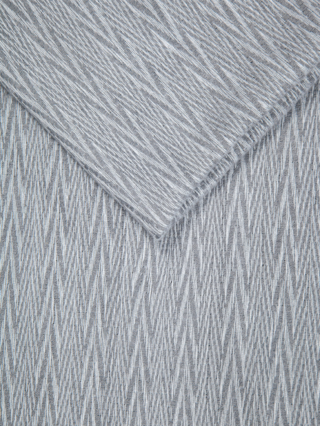 Herringbone Scarf - Grey