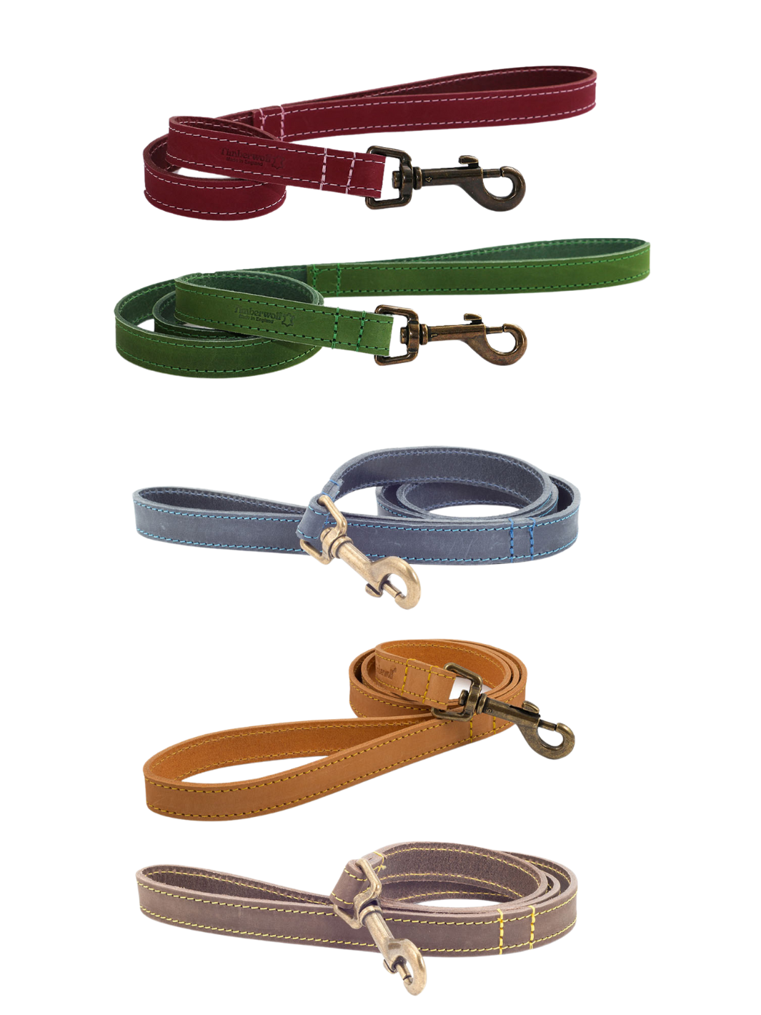 Timberwolf Leather Lead  | By Ancol
