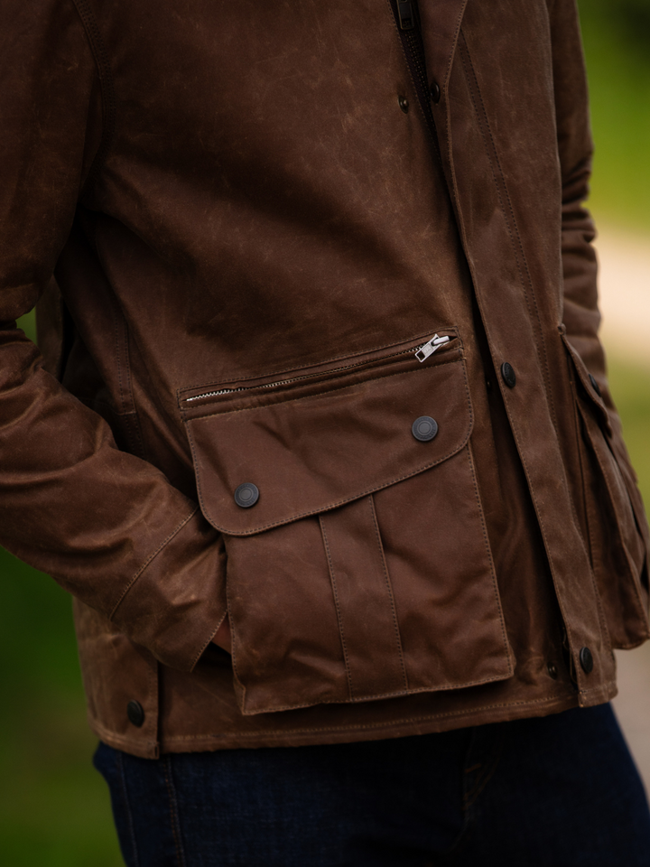 John Partridge Wax Jacket Fait à la main en Angleterre John Partridge Wax Jacket Fait à la main en Angleterre