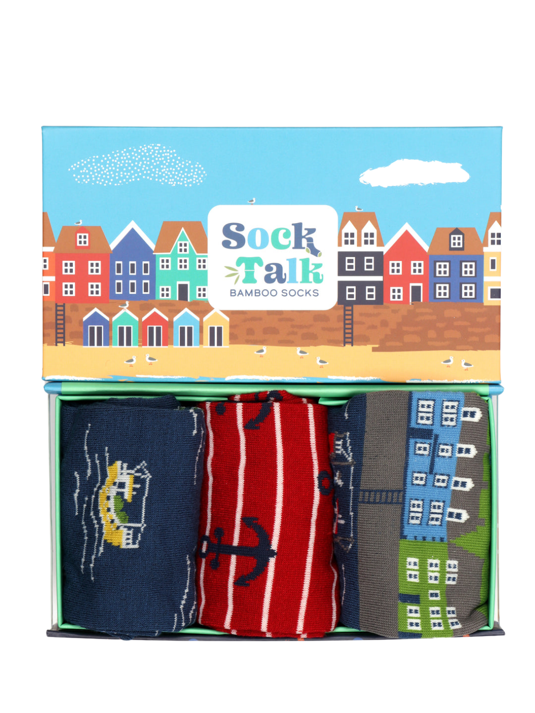 Sock Gift Box - Nautical