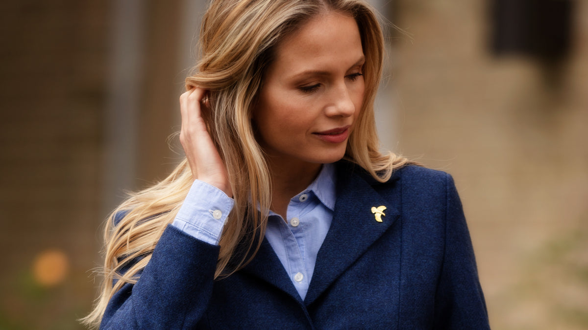 Ladies Country Tweed Walking Jacket 