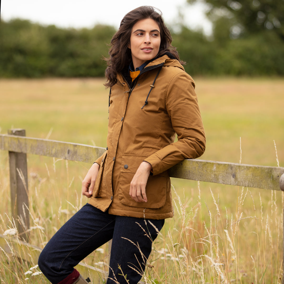 Hood Womens Waxed Cotton Jacket Waxed Cotton Jacket Canvas Winter