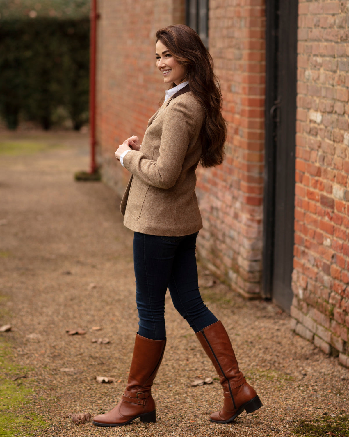 Arena Tweed Blazer - Stone