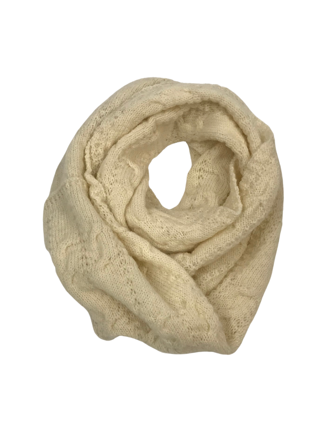 Wool Snood in Cream