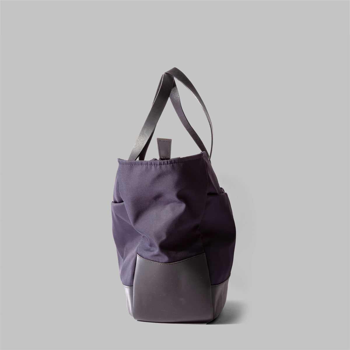 Appdale Large Navy Nylon & Leather Tote Bag - John Partridge & Co