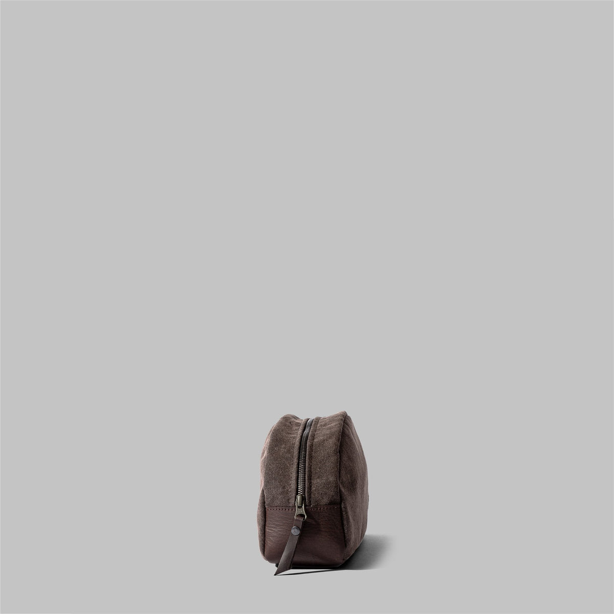 Asterley Brown Waxed Cotton Wash Bag - John Partridge & Co