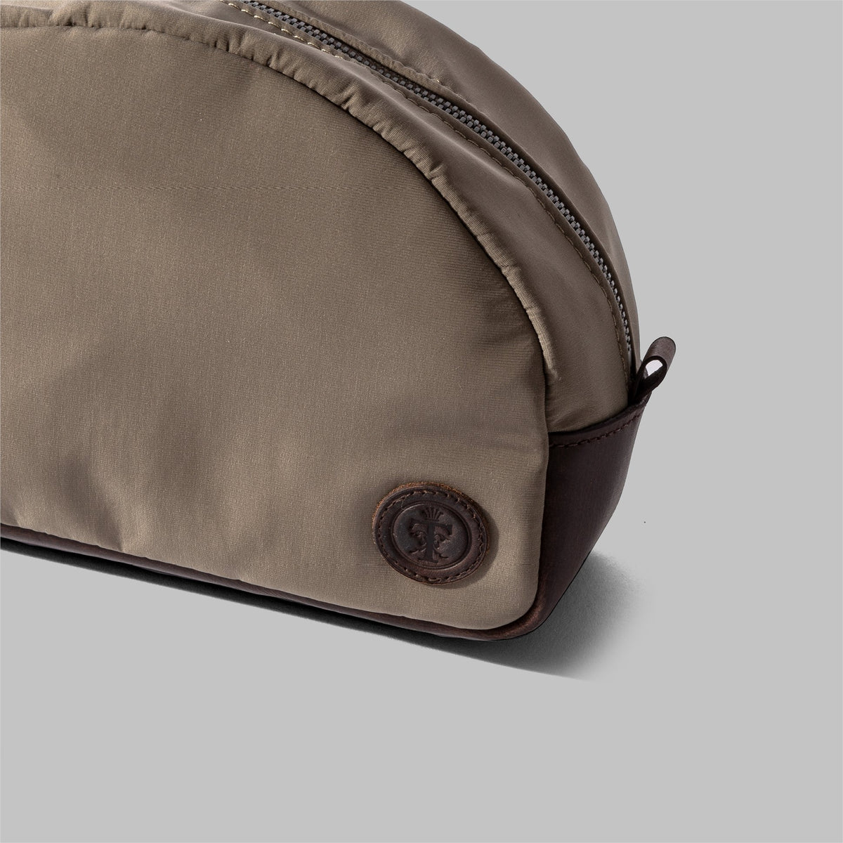 Asterley Beige Nylon Wash Bag - John Partridge & Co