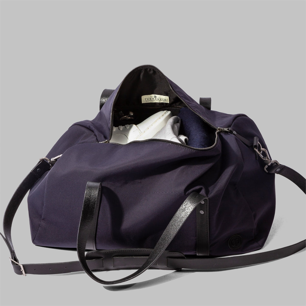 Bexley Navy Nylon Weekender - John Partridge & Co