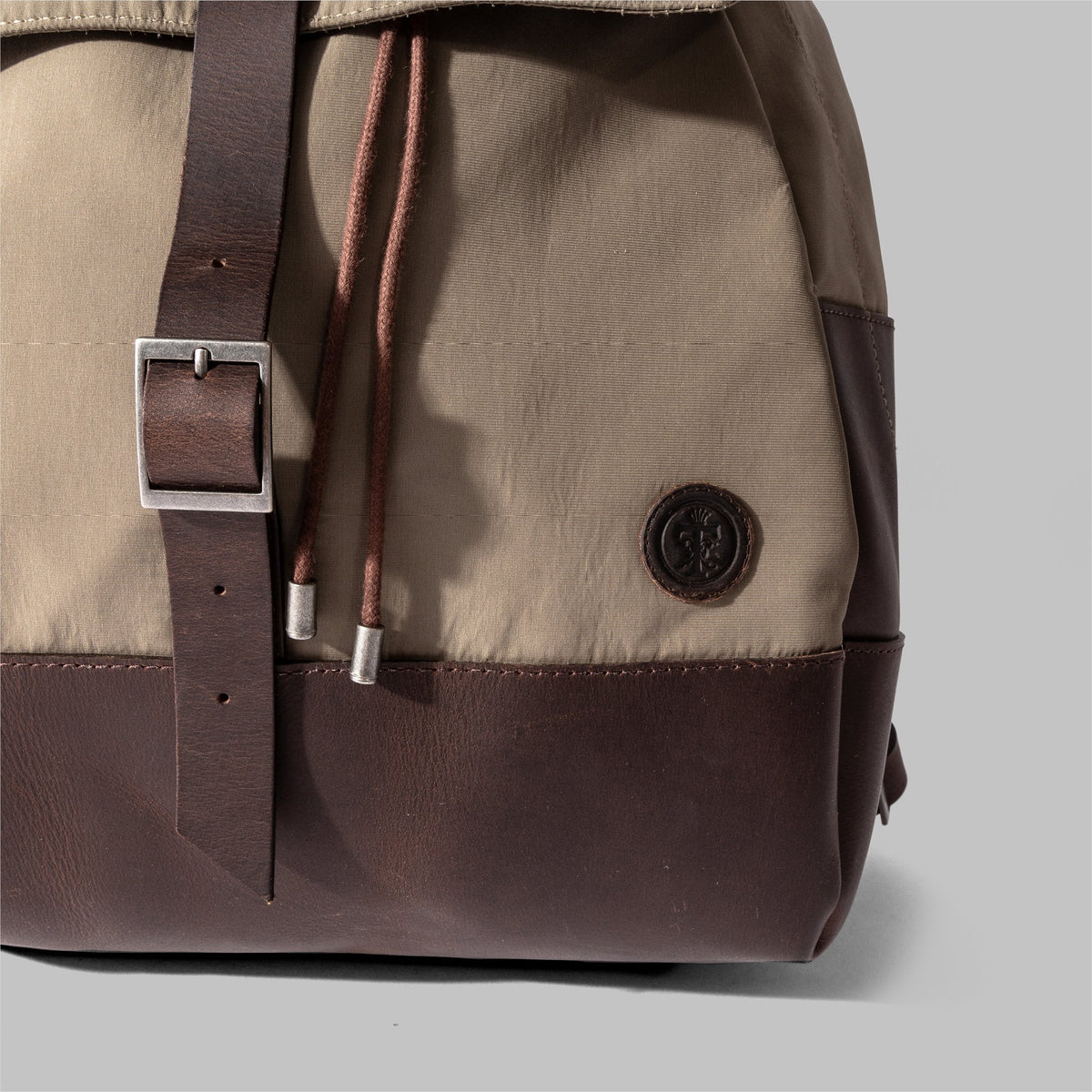 Weston Beige Nylon Rucksack - John Partridge & Co