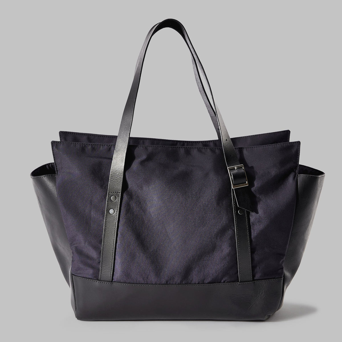 Longton Navy Nylon Large Tote - John Partridge & Co