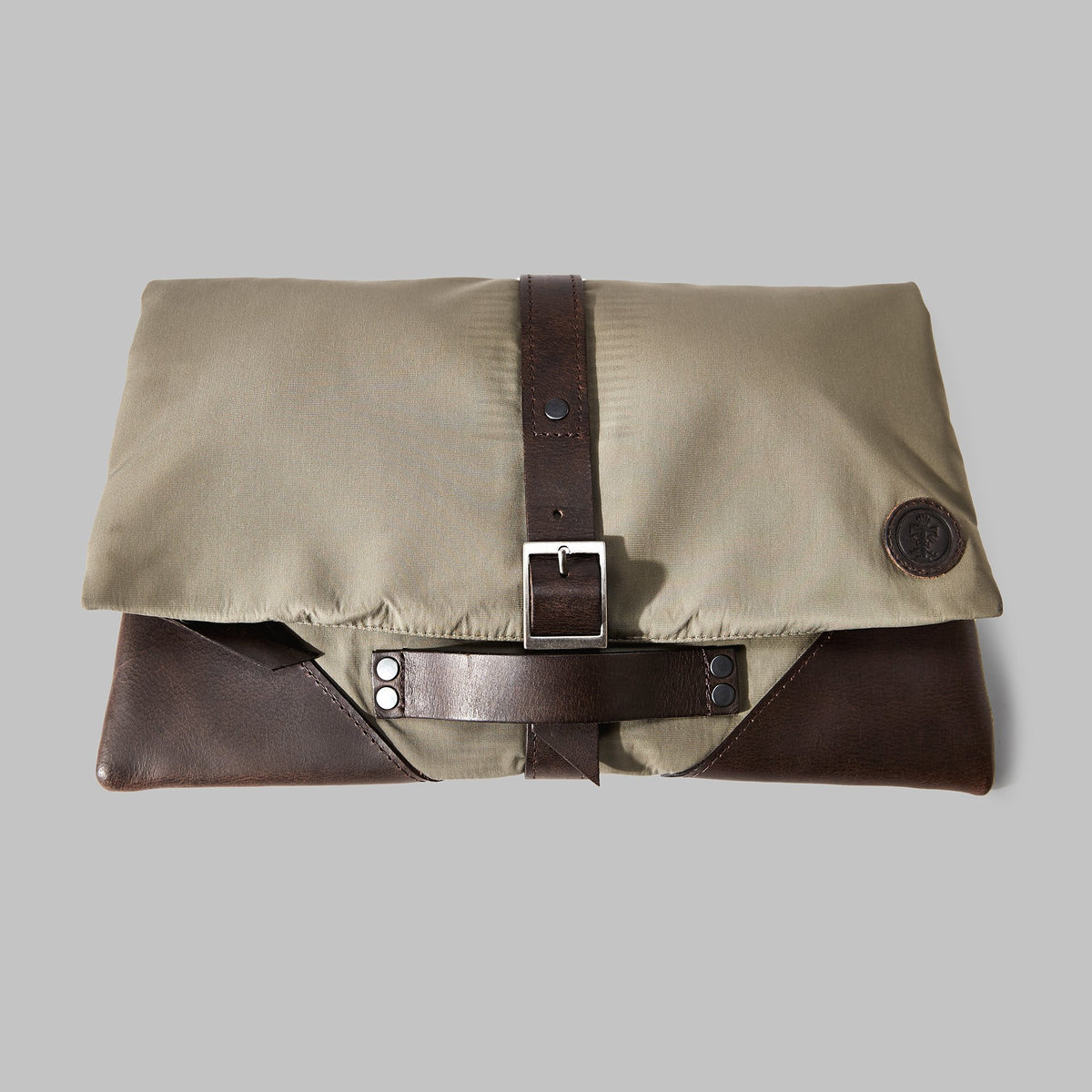Anslow Beige Nylon Clutch - John Partridge & Co